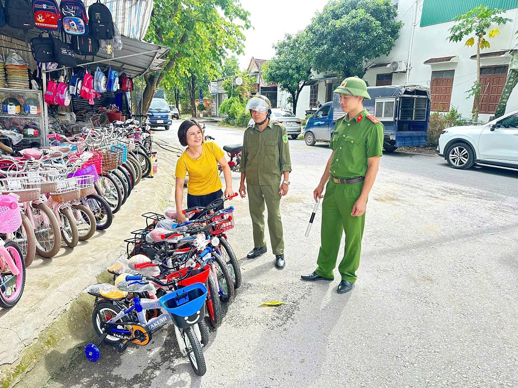 Ra quân giải toả vi phạm, chống tái lấn chiếm hành lang ATGT năm 2026