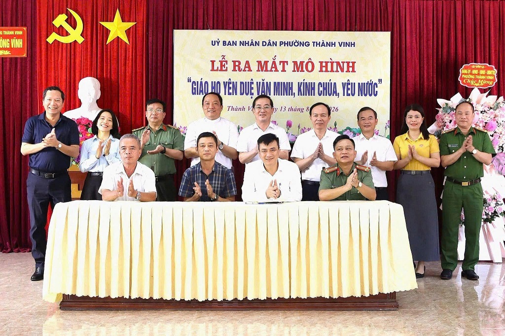 Phường Thành Vinh ra mắt mô hình 