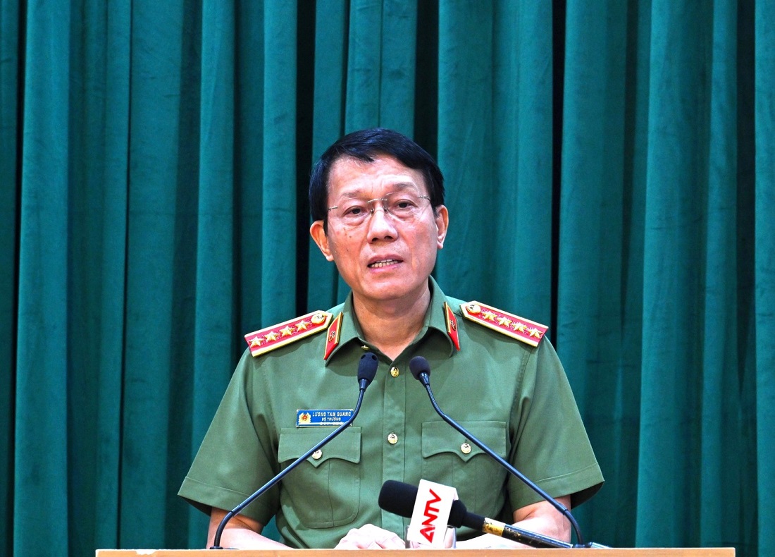 Đồng chí Bộ trưởng Lương Tam Quang phát biểu chỉ đạo tại Hội nghị