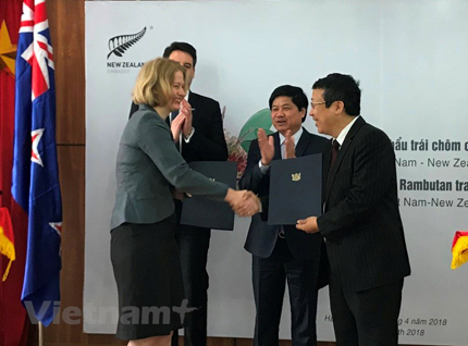 Lễ công bố Xuất khẩu chôm chôm của Việt Nam sang New Zealand, ngày 10-4