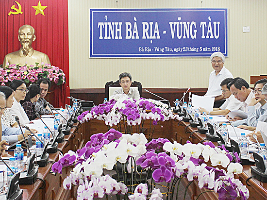 BCĐ cấp tỉnh kỳ thi THPT Quốc gia năm 2018 họp chuẩn bị cho công tác tổ chức kỳ thi. 