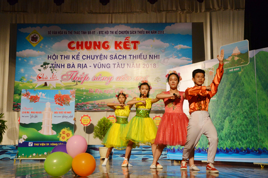 Phần thi tự giới thiệu của đội TP.Vũng Tàu.