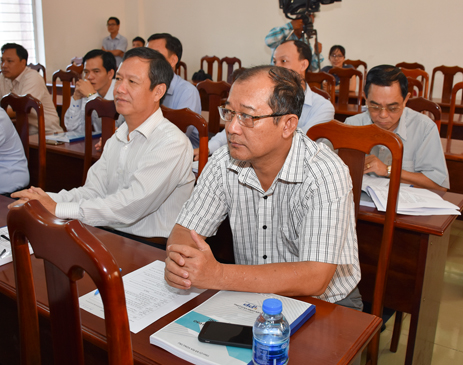 Các học viên tham gia lớp bồi dưỡng.