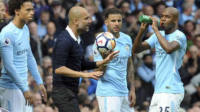 Man City của Pep Guardiola là ứng viên sáng giá nhất cho chức vô địch Premier League mùa này.  