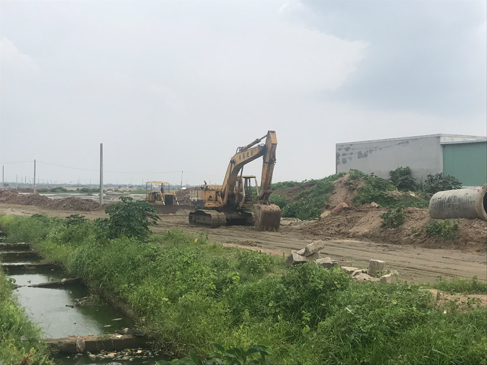 Dự án Golden Central (huyện Long Điền), hạ tầng pháp lý chưa hoàn thiện, chủ đất tự đặt tên dự án và rao bán.