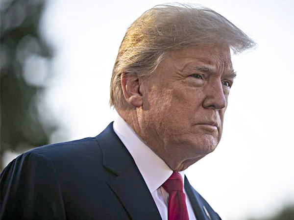 Tổng thống Mỹ Donald Trump. 