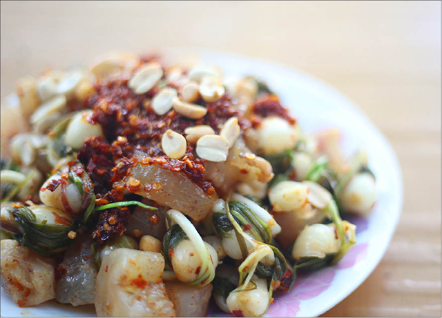 Gân kiệu tuy bình dân nhưng đủ sức 