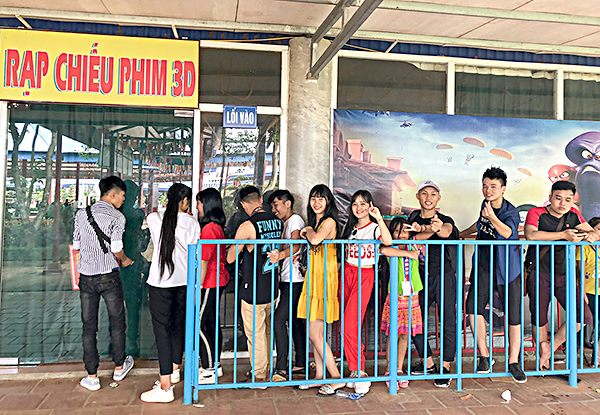 hay rạp chiếu phim 3D…