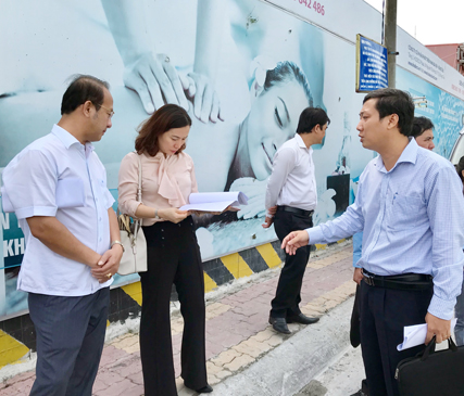 Đoàn giám sát HĐND tỉnh kiểm tra công tác quản lý quy hoạch xây dựng một số chung cư, căn hộ trên địa bàn TP.Vũng Tàu.