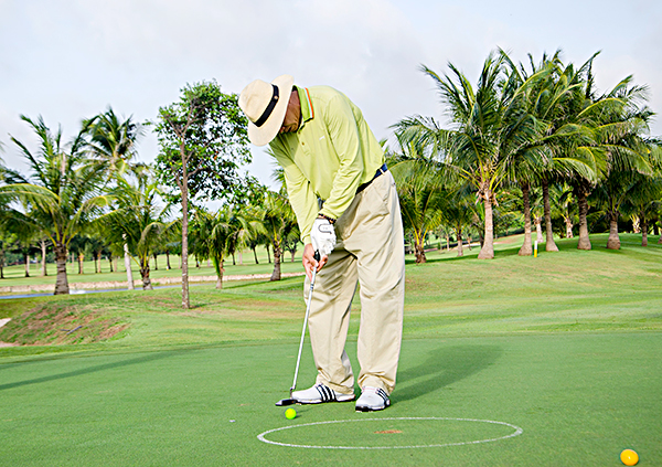 Một số hình ảnh golfer thi đấu tại Giải.