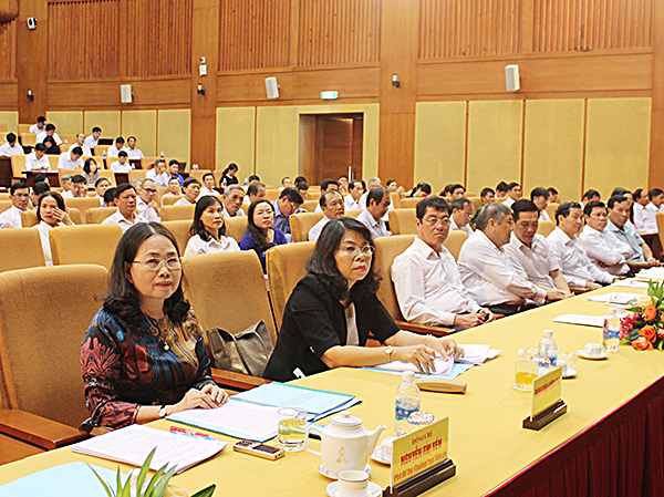 Các đại biểu tham dự hội nghị. Ảnh:  Khánh Chi