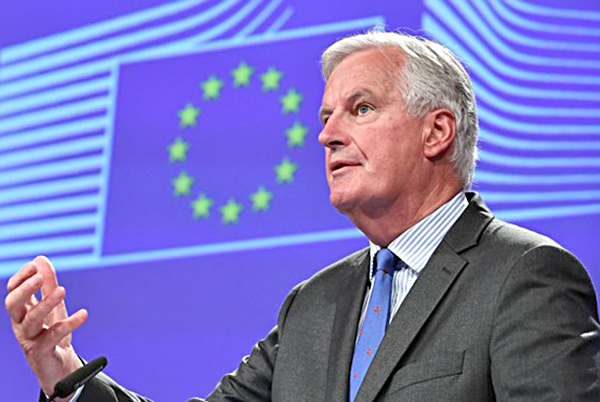 Trưởng đoàn đàm phán Brexit của EU, Michel Barnier.