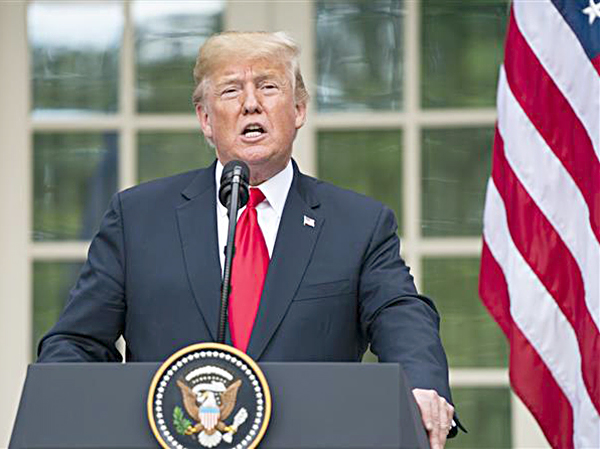 Tổng thống Mỹ Donald Trump.