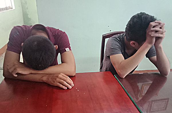 Các đối tượng sử dụng ma túy tập thể tại một nhà nghỉ trên đường Phan Huy Chú, phường 2, TP.Vũng Tàu bị cơ quan công an phát hiện, xử lý.