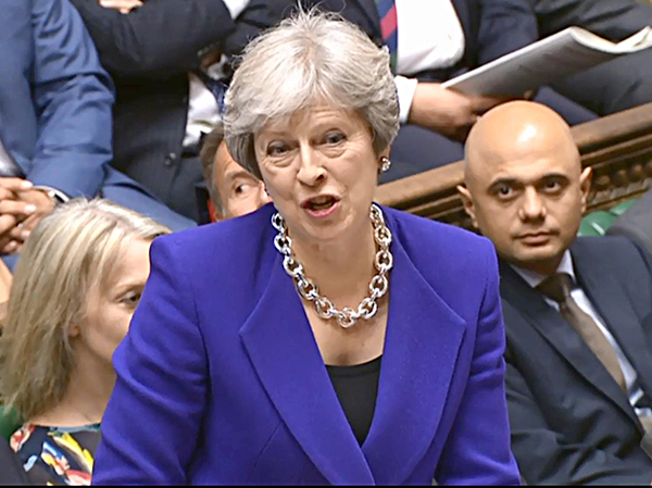 Thủ tướng Anh Theresa May.