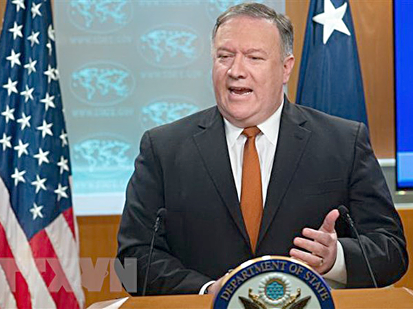 Ngoại trưởng Mỹ Mike Pompeo.