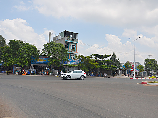 Khu đất còn vướng GPMB tại Dự án nằm ở khu vực phường Thắng Nhất.