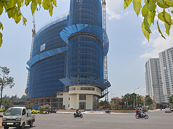 Một số công trình nhà ở, hạ tầng kỹ thuật, hạ tầng xã hội mà DIC Corp đã hoàn thành đưa vào sử dụng. Ảnh: PHƯƠNG ANH