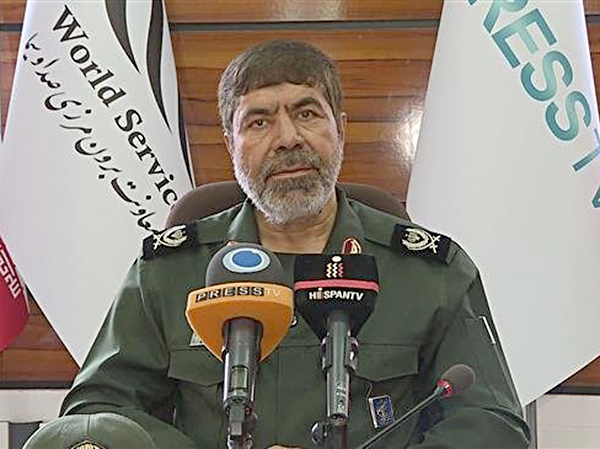 Người phát ngôn IRGC, Chuẩn tướng Ramezan Sharif.