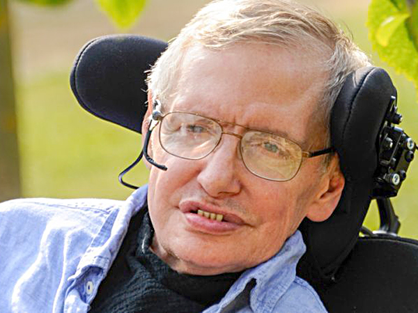 Nhà vật lý lý thuyết người Anh, Stephen Hawking. 