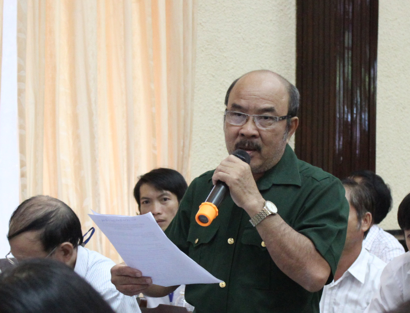 Ông Nguyễn Đức Tuân (ngụ số 301 Nguyễn Hữu Cảnh, phường Thắng Nhất, TP.Vũng Tàu) mong muốn được đền bù đất thu hồi thỏa đáng theo giá thị trường.