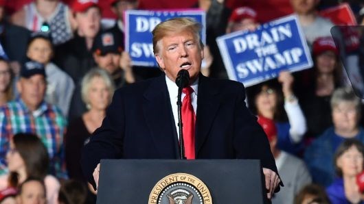 Tổng thống Mỹ Donald Trump. 
