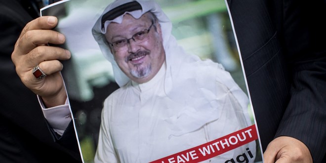 Chân dung nhà báo Jamal Khashoggi. 