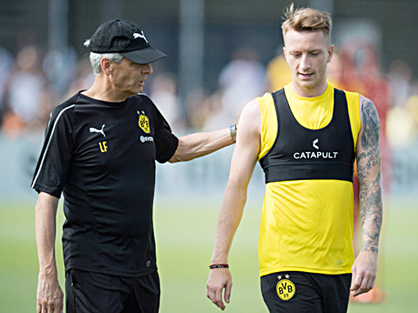 HLV Lucien Favre đang tạo ra luồng gió mới cho các cầu thủ. 