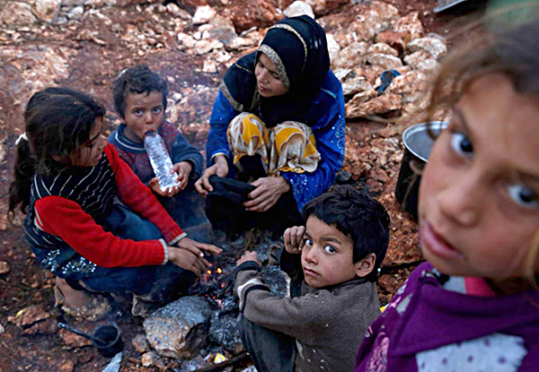 Người tị nạn Syria.