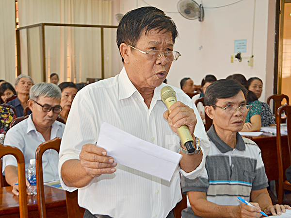 Cử tri Tạ Công Hùng (khu phố 3, phường 5) phản ánh tình trạng tuyến xe buýt 22 chạy không đúng tuyến.
