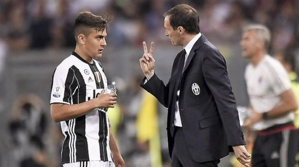 Paulo Dybala biến hóa khôn lường nhờ HLV Allegri.