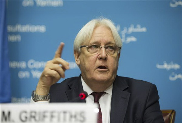 Đặc phái viên Martin Griffiths.