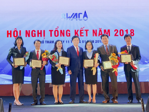 Ngày 11-1, Công ty CP Cấp nước BR-VT (BWACO) tổ chức hội nghị tổng kết công tác năm 2018 và triển khai nhiệm vụ năm 2019.