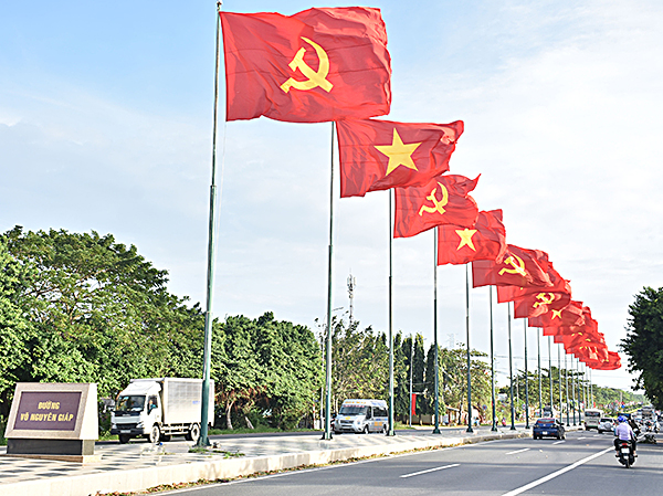 Đường Võ Nguyên Giáp, TP. Vũng Tàu. Ảnh: THÀNH HUY