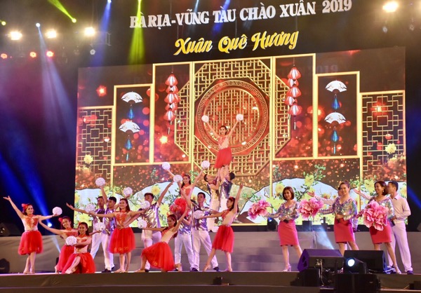 Một tiết mục văn nghệ trong chương trình.