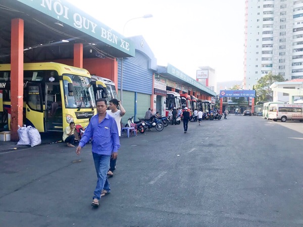 Không có tình trạng ùn ứ khách tại Bến xe Vũng Tàu.