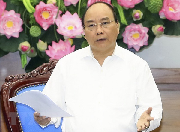 Thủ tướng Nguyễn Xuân Phúc. Ảnh: THỐNG NHẤT
