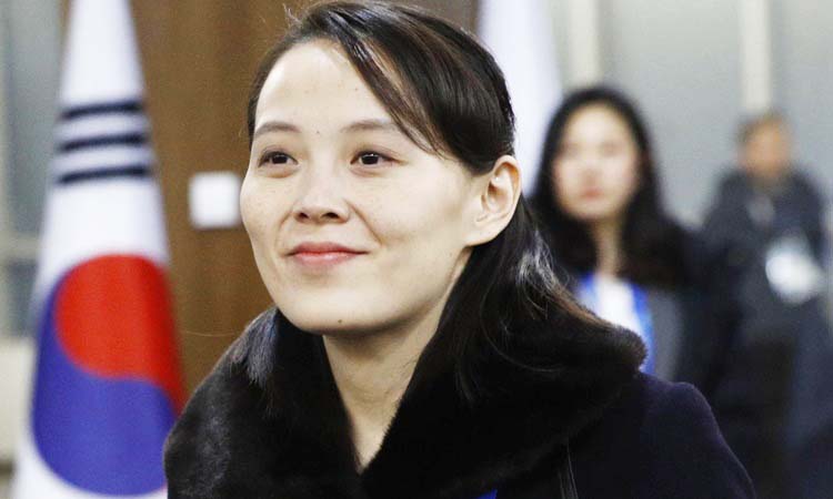 Bà Kim Yo-jong.