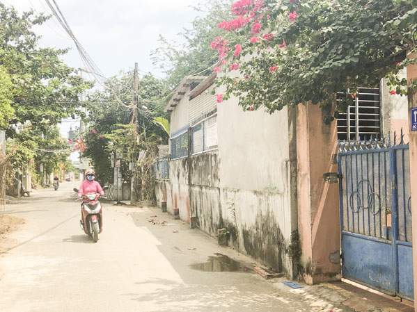 Các hộ dân trong khu vực hẻm 116 Đô Lương, phường 11, nằm trong vùng quy hoạch dự án xây dựng TTHC TP. Vũng Tàu.