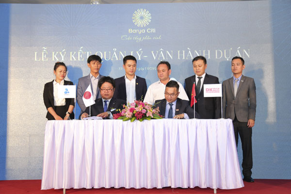 Lễ ký kết hợp tác với Anabuki: Đơn vị Quản lý – Vận hành dự án Barya Citi