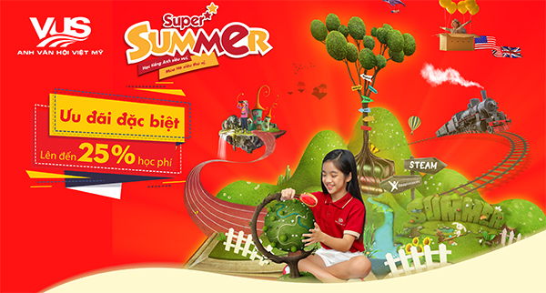 Phụ huynh khi đăng ký trước 20/5/2019 sẽ được nhận ngay ưu đãi đến 25%. Vui lòng xem thêm tại đây hoặc gọi ngay (028) 7308 3333 để tìm hiểu thông tin.
