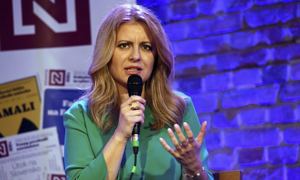 Tân Tổng thống Slovakia, bà Zuzana Caputova.