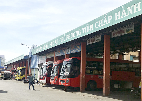 Các đơn vị vận tải vẫn giữ nguyên mức giá vé như ngày thường.