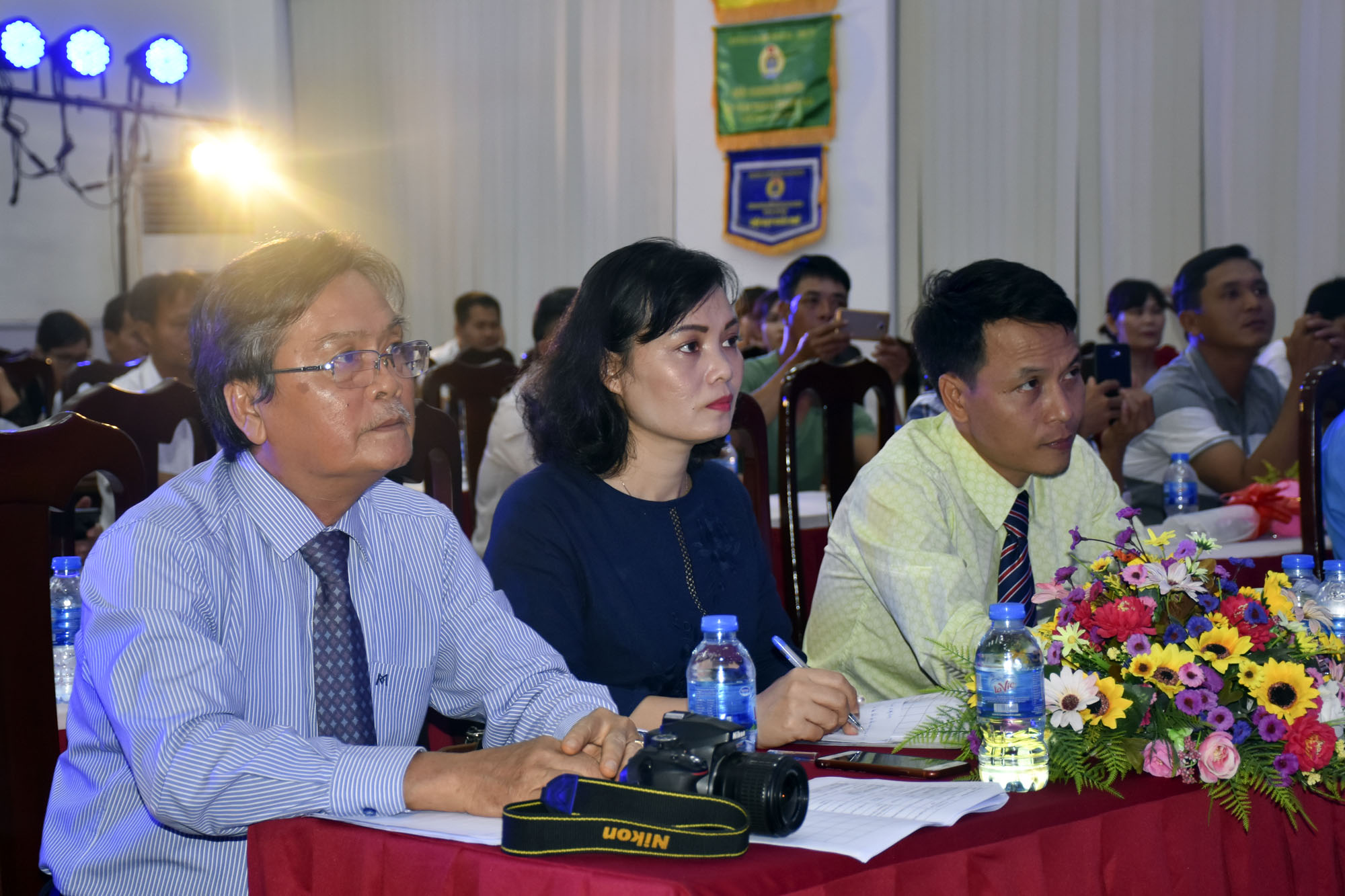 Ban giám khảo Liên hoan Tiếng hát công nhân năm 2019.