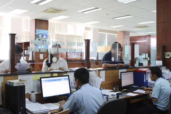 DN làm thủ tục hải quan tại Chi cục Hải quan cửa khẩu Cảng Cái Mép.