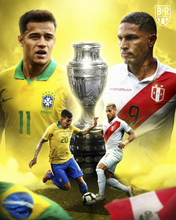 Peru tái ngộ chủ nhà Brazil trong trận chung kết.