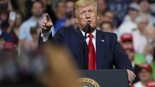 Tổng thống Mỹ Donald Trump. (Nguồn Reuters).