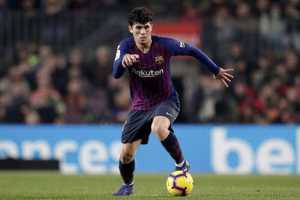 Alena là trường hợp hiếm hoi của La Masia có cơ hội thi đấu.