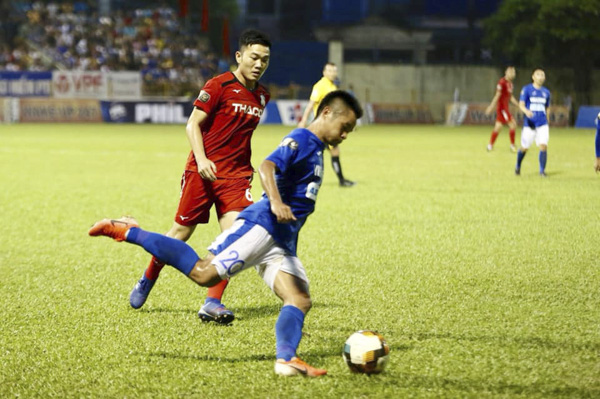 Xuân Trường chưa bắt nhịp trở lại được với V League.