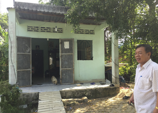 Căn nhà và diện tích đất 150m2 (thửa 25, tờ bản đồ số 21, tọa lạc tại thôn Chu Hải, xã Tân Hải, TX.Phú Mỹ) bà Bùi Thị Tốt đã bán cho gia đình ông Nguyễn Đình Tuấn từ năm 2009.